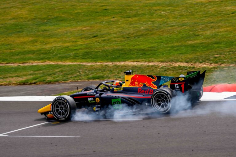 Dennis Hauger F2 Silverstone July 2023