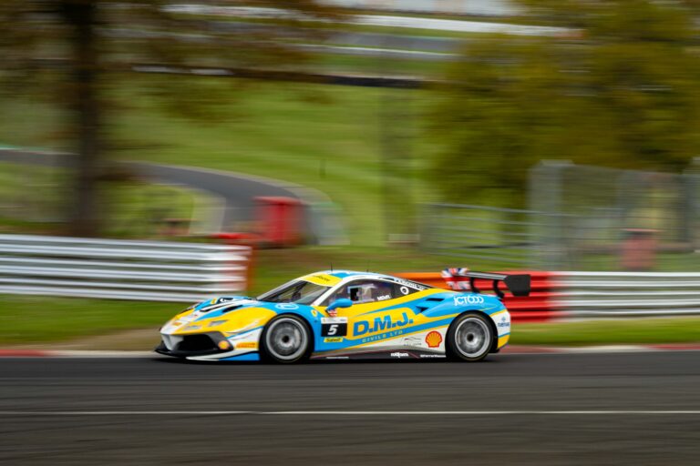 Darren Howell Ferrari Challenge UK Brands Hatch 2024