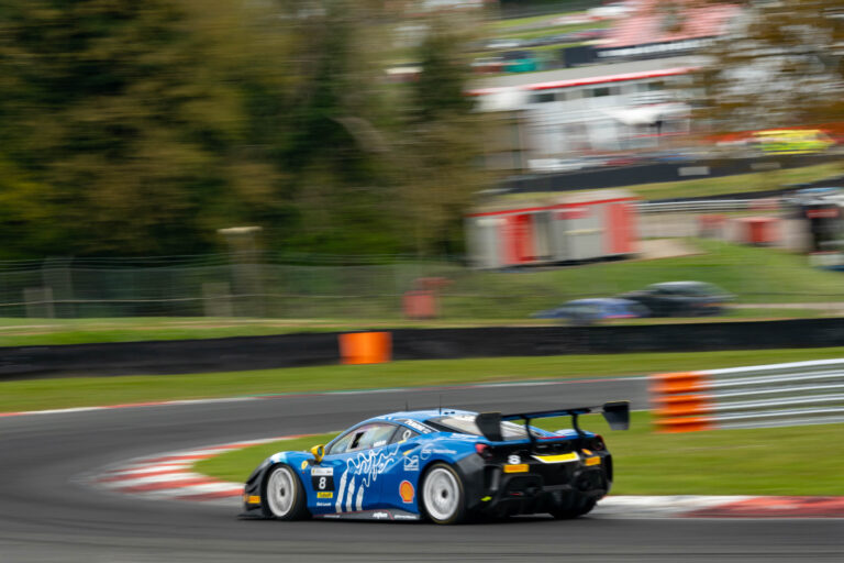 Robert Rees Ferrari Challenge UK Brands Hatch 2024