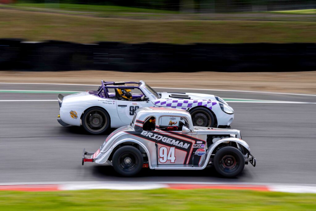 US Legend Cars Testing Before American SpeedFest 2024