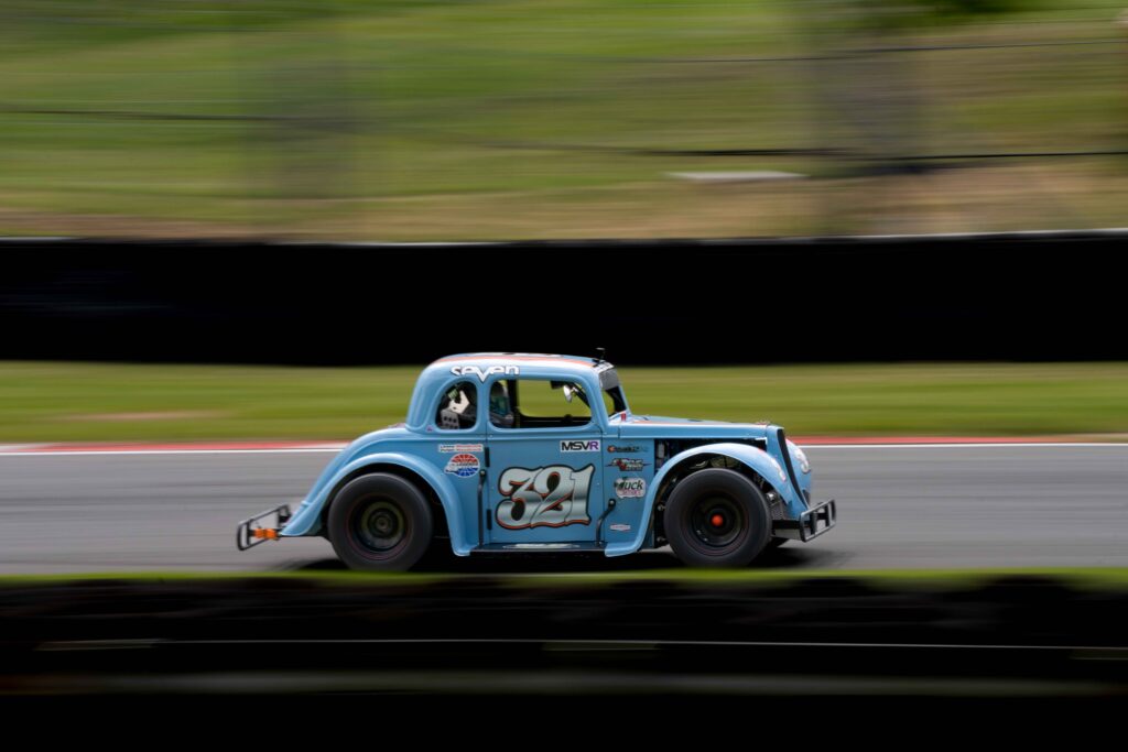 US Legend Cars Testing Before American SpeedFest 2024