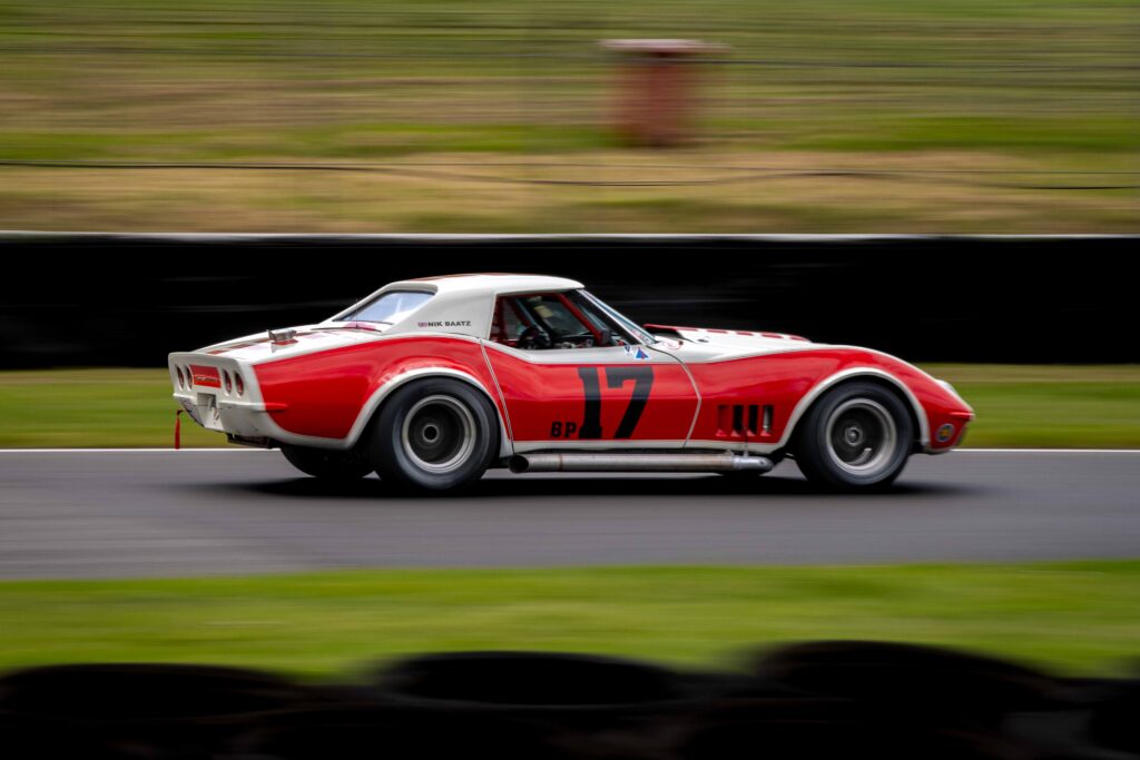 Nik Baatz Corvette Testing at Brands Hatch American SpeedFest