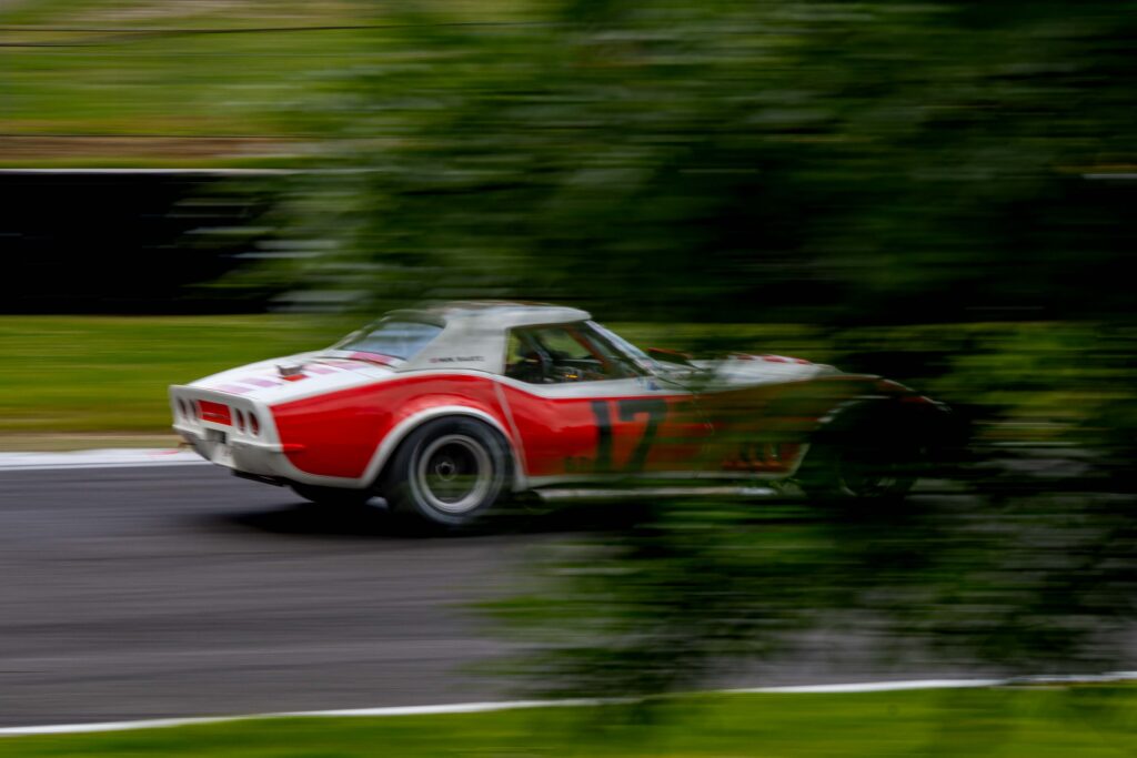 Nik Baatz Corvette Testing at Brands Hatch American SpeedFest