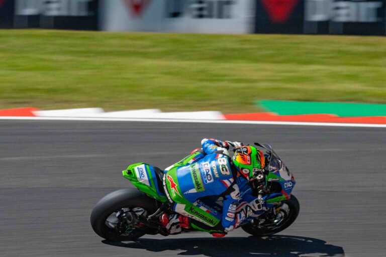 British Super Bikes FP1 at Brands Hatch BSB 2024 Danny Buchan