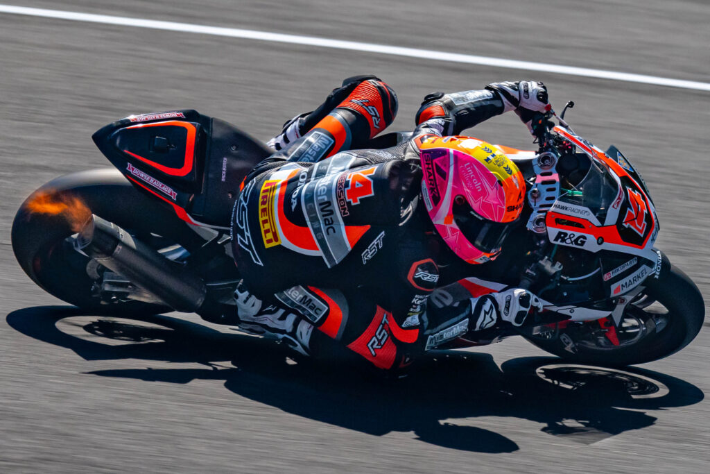 British Super Bikes FP1 at Brands Hatch BSB 2024