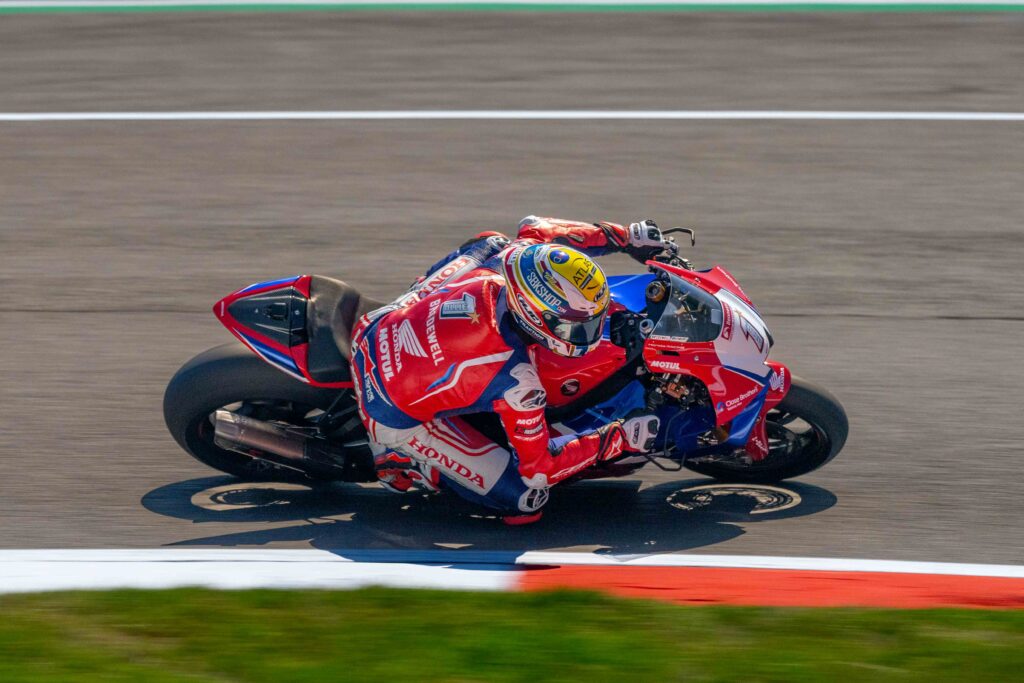 2023 British Super Bikes champion Tommy Bridewell During FP1 at Brands Hatch BSB 2024