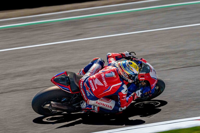 2023 British Super Bikes champion Tommy Bridewell During FP1 at Brands Hatch BSB 2024