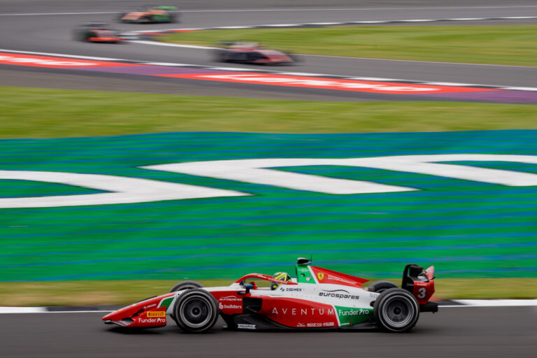 Ollie Bearman F2 Silverstone 2024