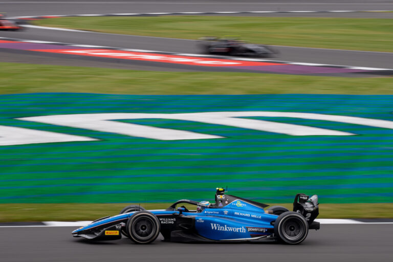 Franco Colapinto F2 Silverstone 2024