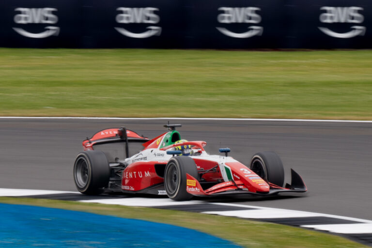 Ollie Bearman F2 Silverstone 2024