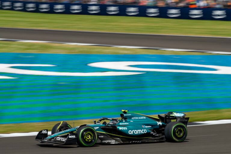 Fernando Alonso during the British Grand Prix Silverstone 2024 F1