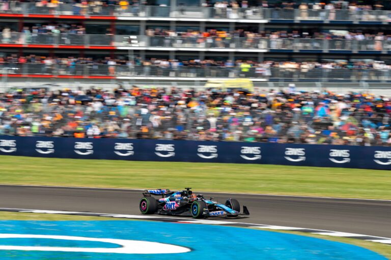 Esteban Ocon during the British Grand Prix Silverstone 2024 F1