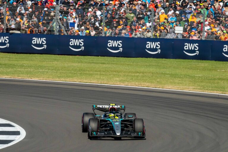 Lewis Hamilton Winning the British Grand Prix Silverstone 2024