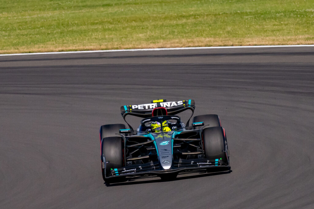 Lewis Hamilton Winning the British Grand Prix Silverstone 2024