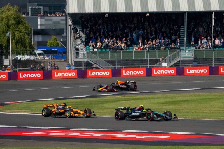 Lewis Hamilton Winning the British Grand Prix Silverstone 2024