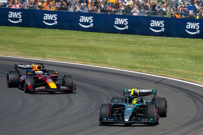 Lewis Hamilton Winning the British Grand Prix Silverstone 2024