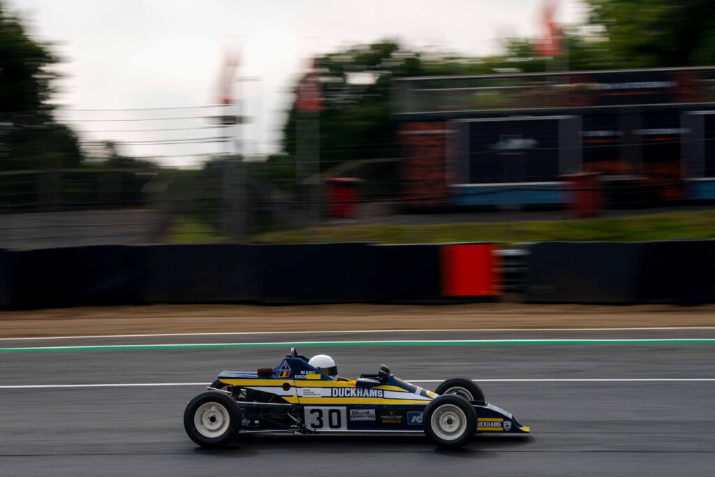 Duckhams Livery 1980 Van Diemen At a Brands Hatch Test Day 2024