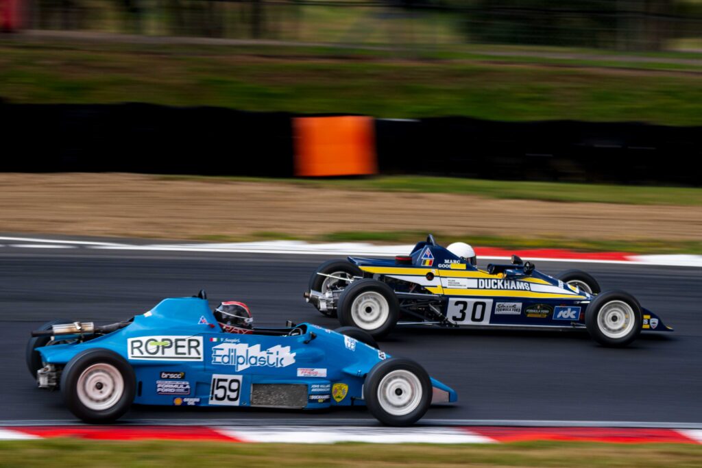 Duckhams Livery 1980 Van Diemen At a Brands Hatch Test Day 2024