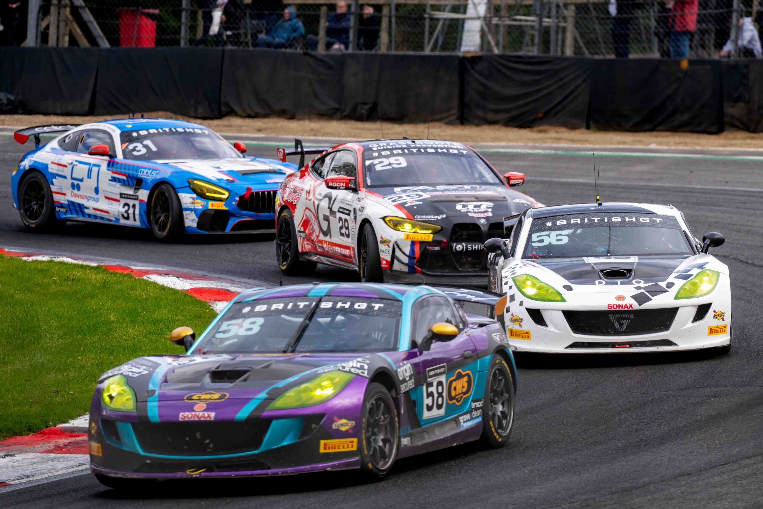 The Final Race of the 2024 British GT Championship Brands Hatch September 2024