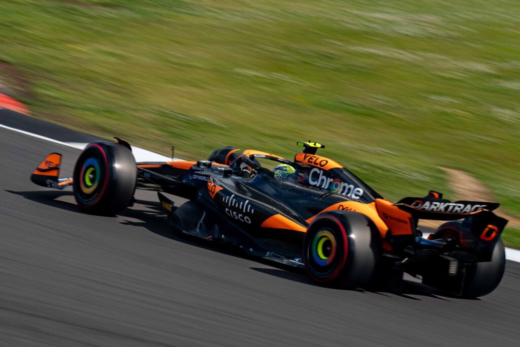 Lando Norris at the British F1 Grand Prix Silverstone 2024