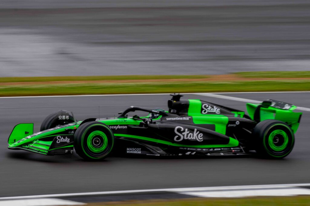 Valtteri Bottas at the British F1 Grand Prix Silverstone 2024