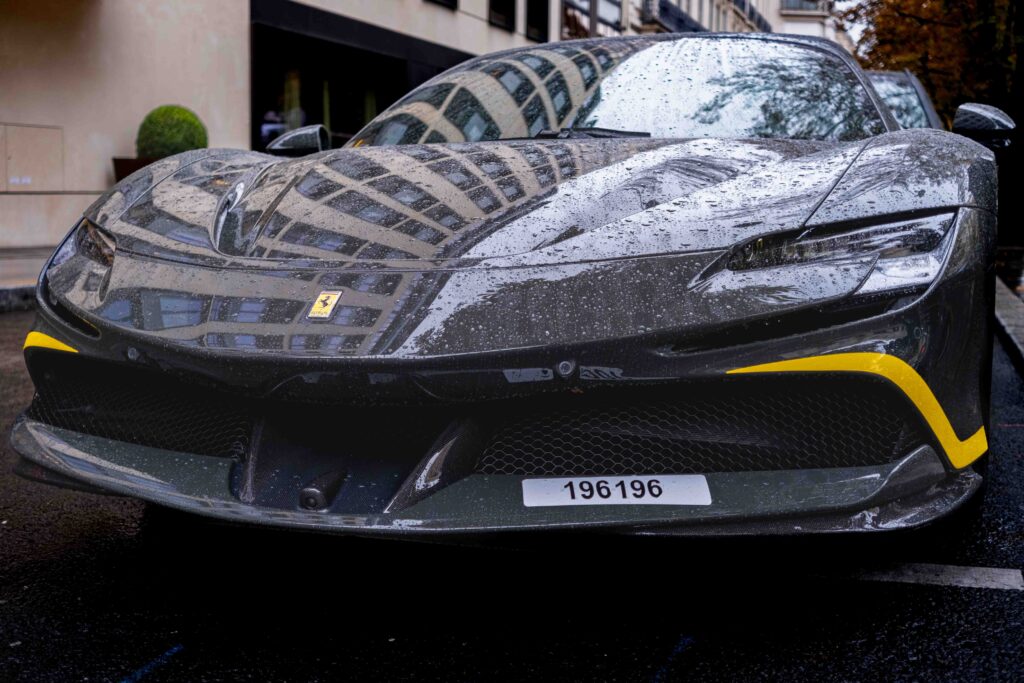 Ferrari SF90 On The Streets Of Paris