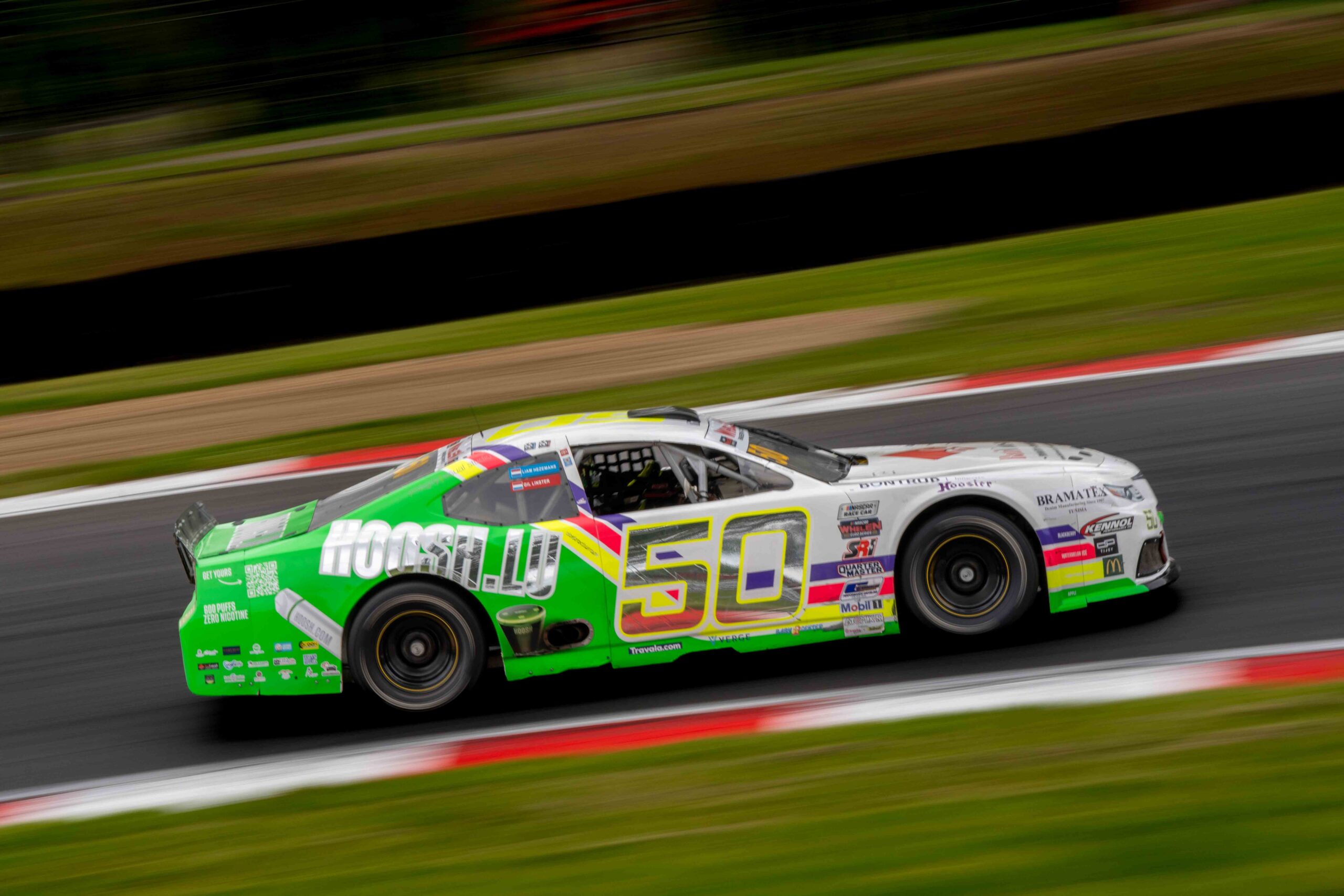 EuroNascar Series at The America Speed Fest Brand Hatch 2024