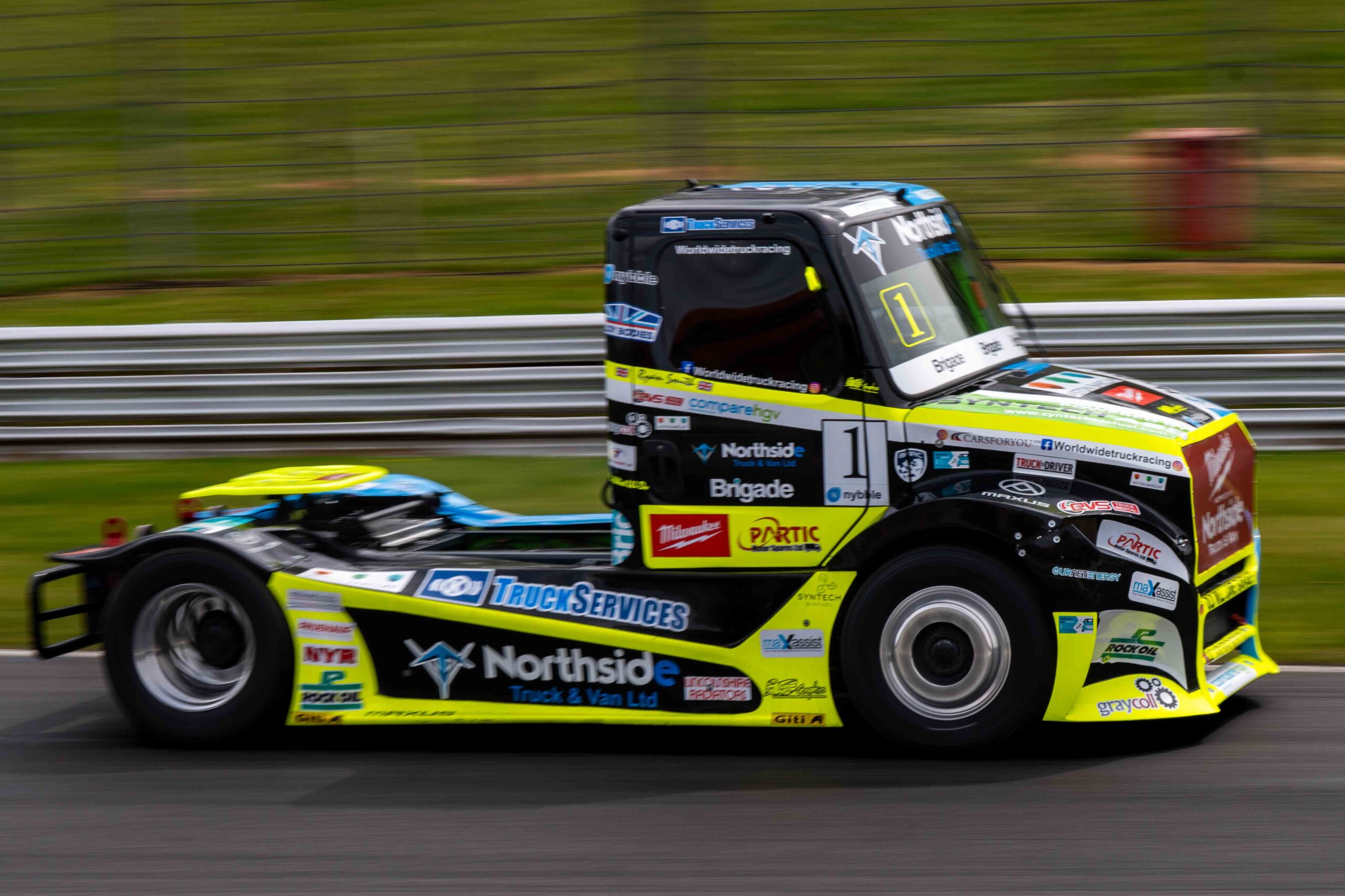 Ryan Smith Truck Racing at Brands Hatch 2025