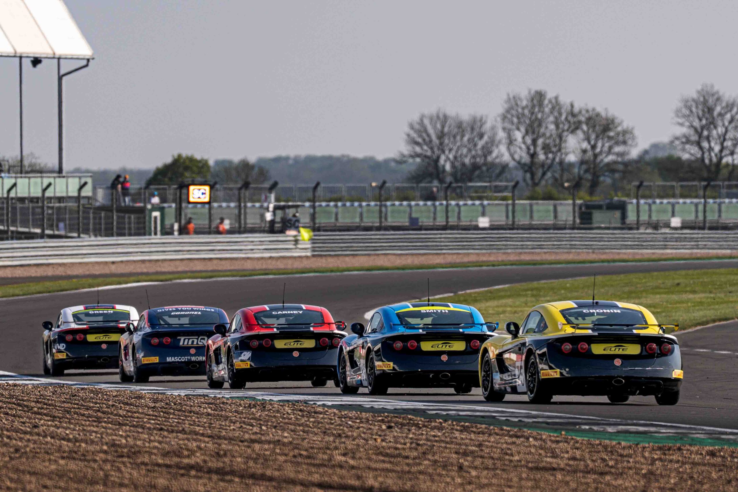 Ginetta GT Academy at the Silverstone 500 2025