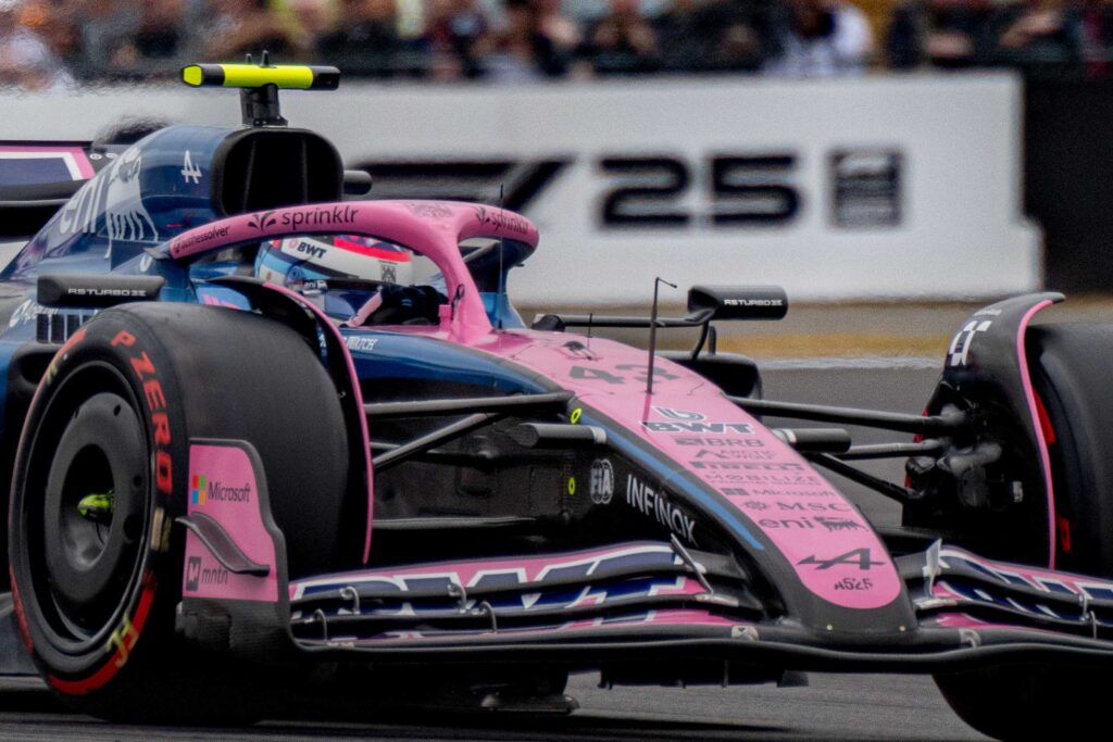 Franco Colapinto During FP3 At The Silverstone Grand Prix 2025