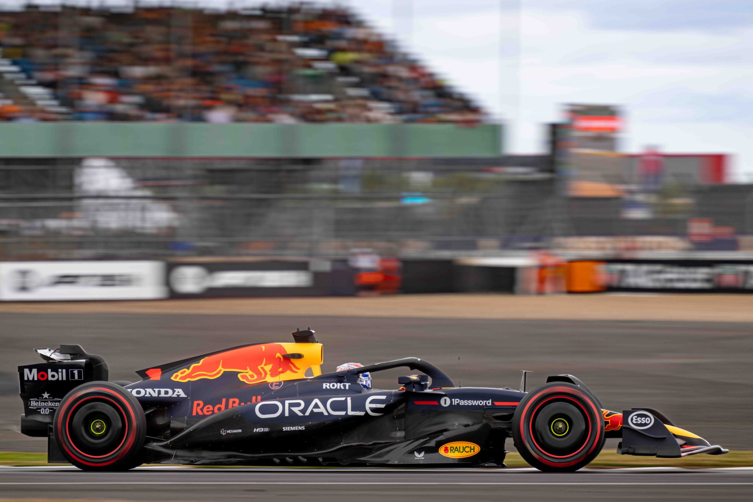 Max Verstappen for Red Bull At The Silverstone F1 Grand Prix 2025