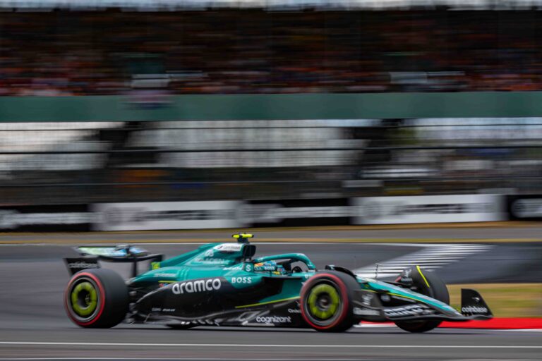 Fernando Alonso For Aston Martin At the F1 British Grand Prix 2025