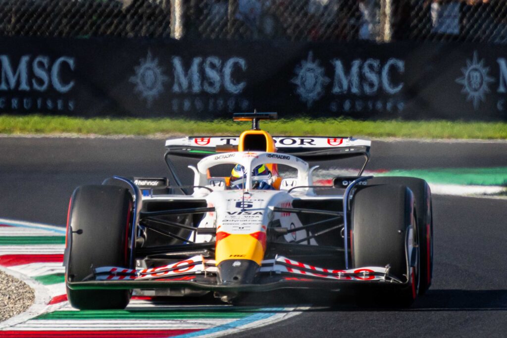 Isack Hadjar During Italian F1 Grand Prix Monza 2025