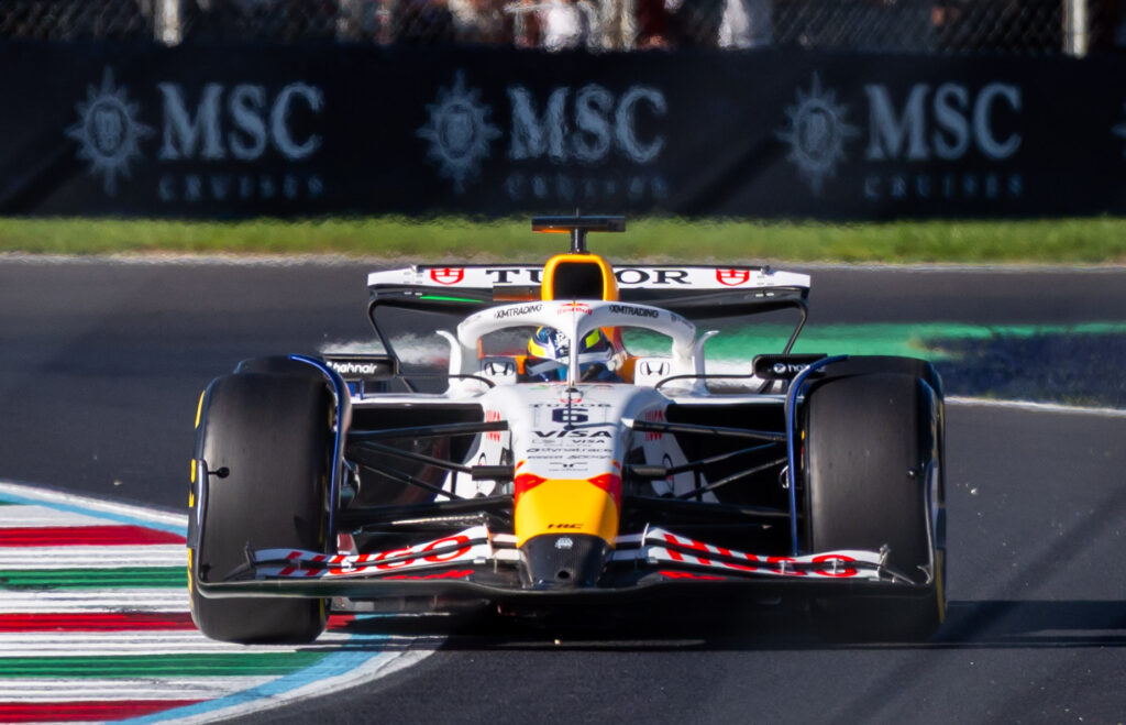 Isack Hadjar During Italian F1 Grand Prix Monza 2025
