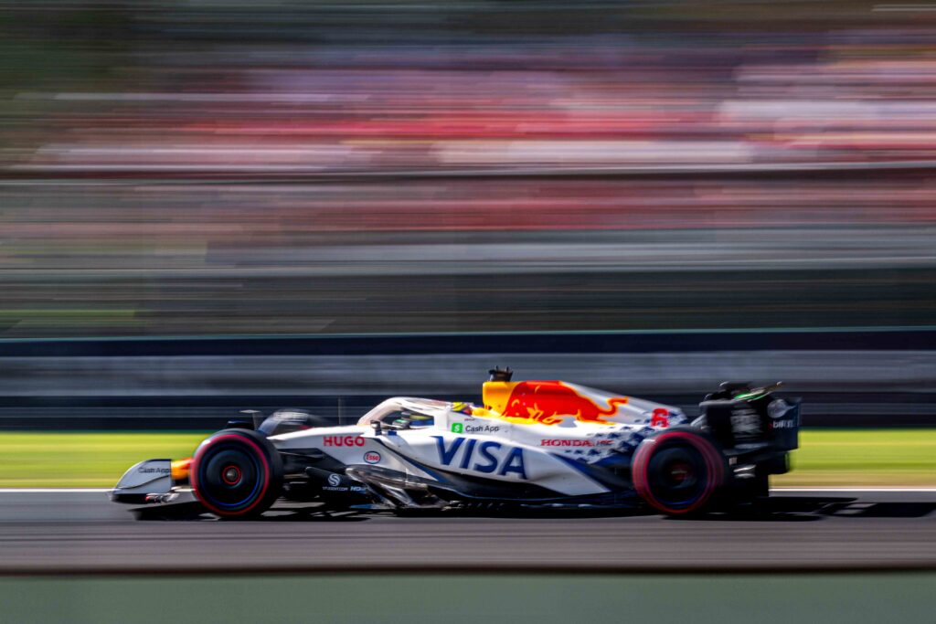 Isack Hadjar During Italian F1 Grand Prix Monza 2025