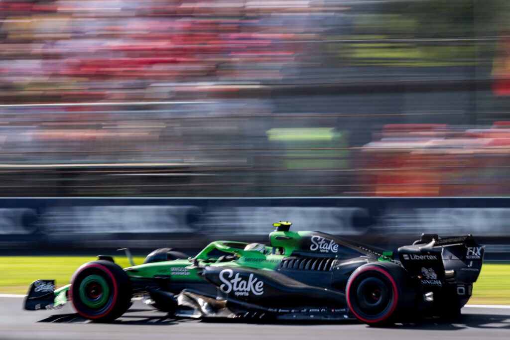 Gabriel Bortoleto for Kick Sauber at the Italian F1 Grand Prix Monza 2025