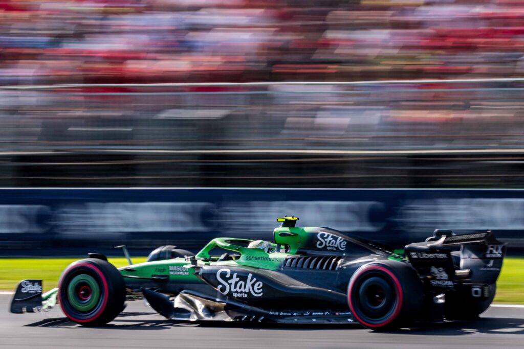 Gabriel Bortoleto for Kick Sauber at the Italian F1 Grand Prix Monza 2025