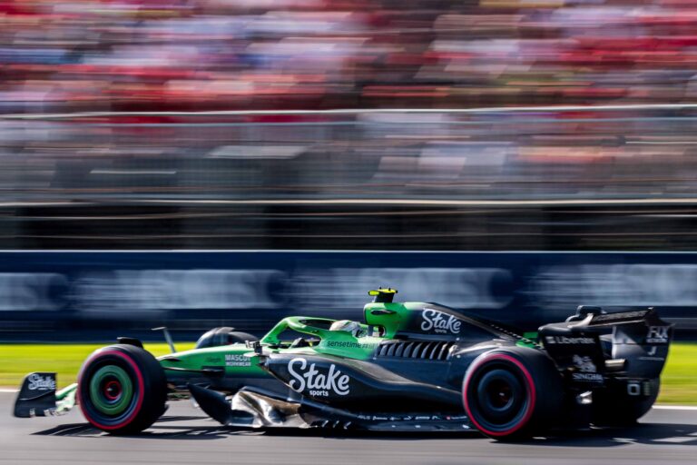 Gabriel Bortoleto for Kick Sauber at the Italian F1 Grand Prix Monza 2025