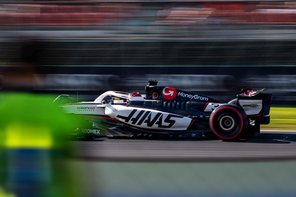 Esteban Ocon For Haas at the Italian GP Monza 2025