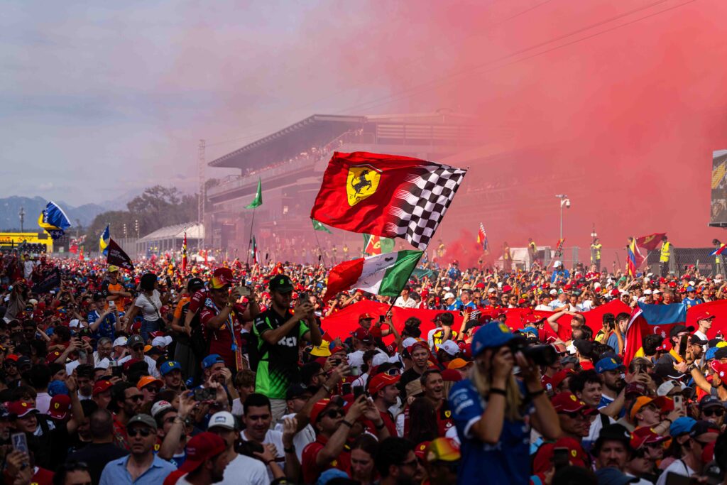 Max Verstappen, Top of the Podium at the Italian F1 Grand Prix Monza 2025