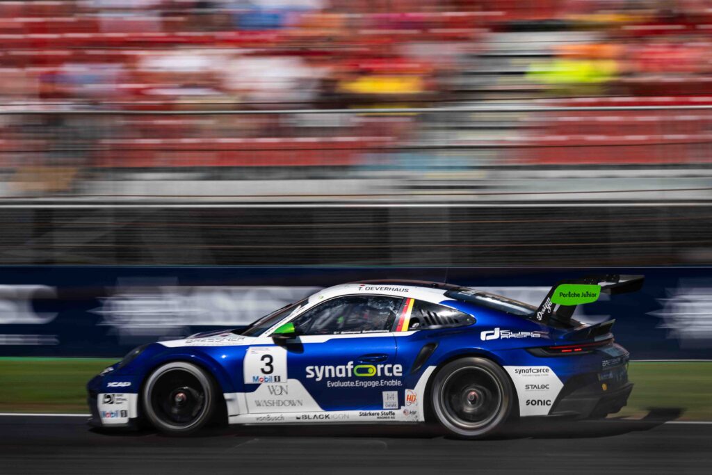 Theo Oeverhaus for Proton Huber Competition in the Porsche Mobil 1 Supercup during the Italian F1 GP Monza weekend