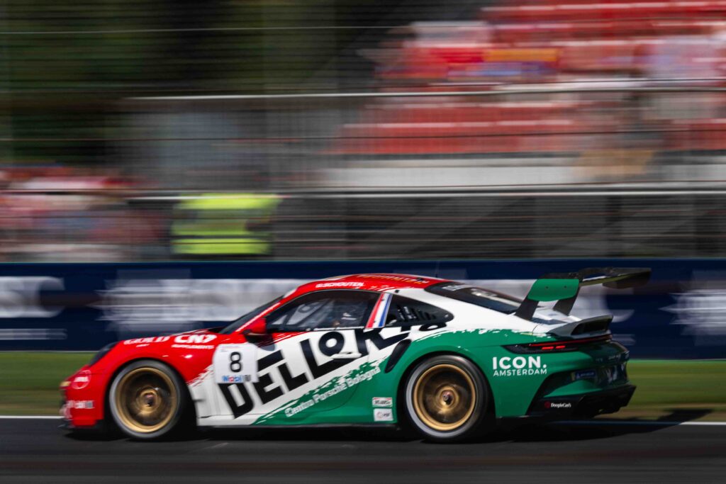 Dirk Schouten  Driving for Dinamic Motor Sport Porsche Mobil 1 Supercup Monza 2025