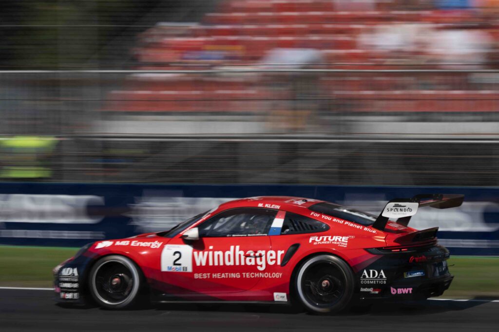 Marvin Klein for BWT Lechner Racing Porsche Mobil 1 Supercup Monza 2025