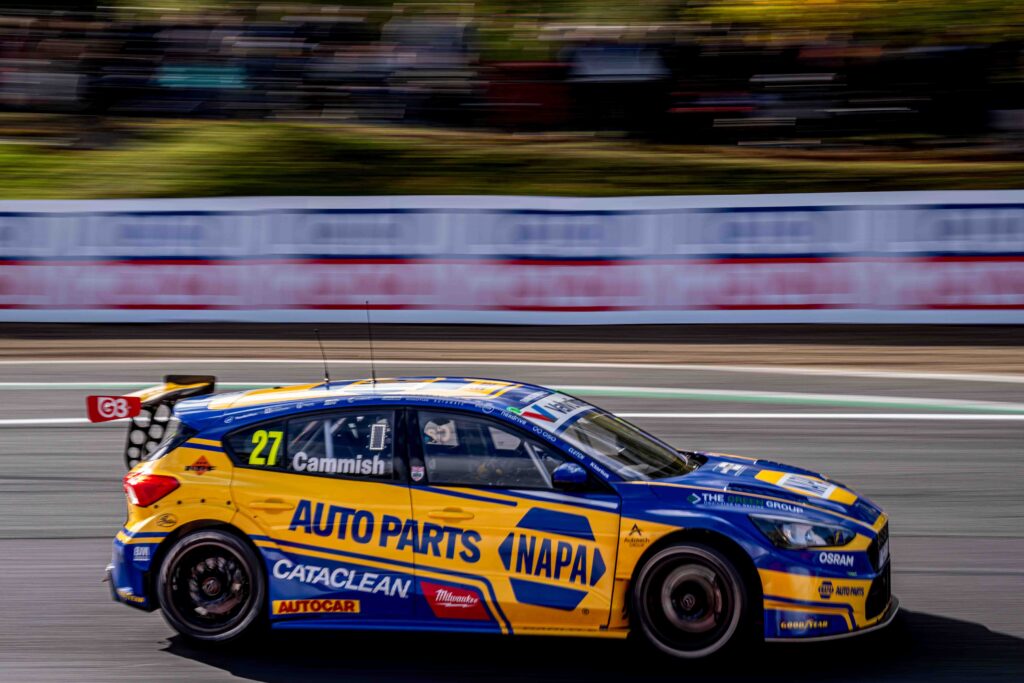 Dan Cammish Winner of Round 28 of the BTCC, British Touring Car Championship Brands Hatch Sept 2025