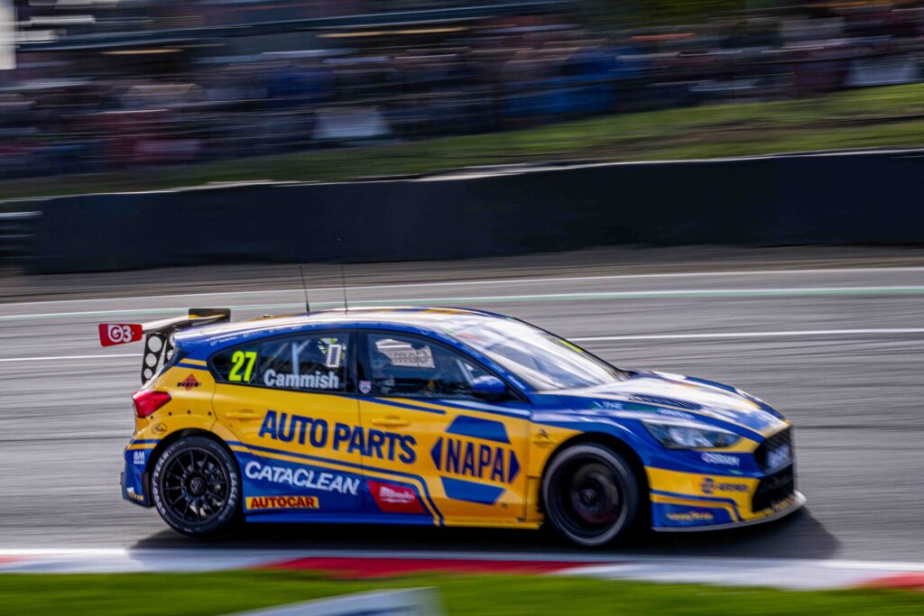 Dan Cammish Winner of Round 28 of the BTCC, British Touring Car Championship Brands Hatch Sept 2025