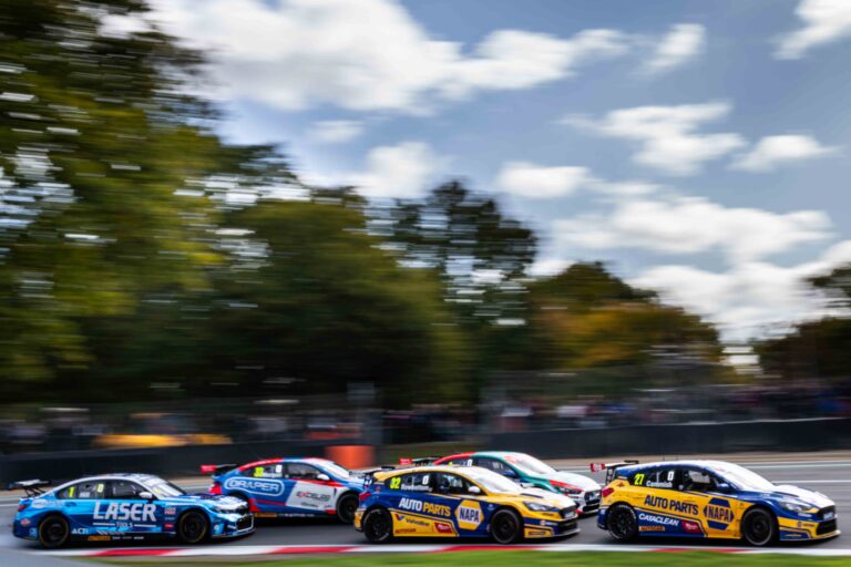 Round 28 of the BTCC, British Touring Car Championship Brands Hatch Sept 2025