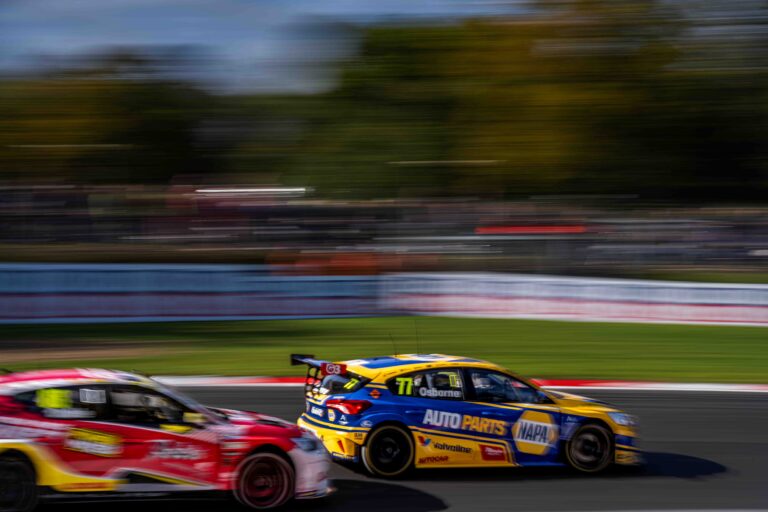 Round 28 of the BTCC, British Touring Car Championship Brands Hatch Sept 2025