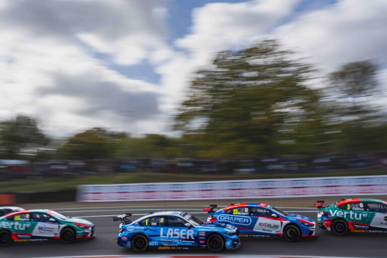 Round 28 of the BTCC, British Touring Car Championship Brands Hatch Sept 2025