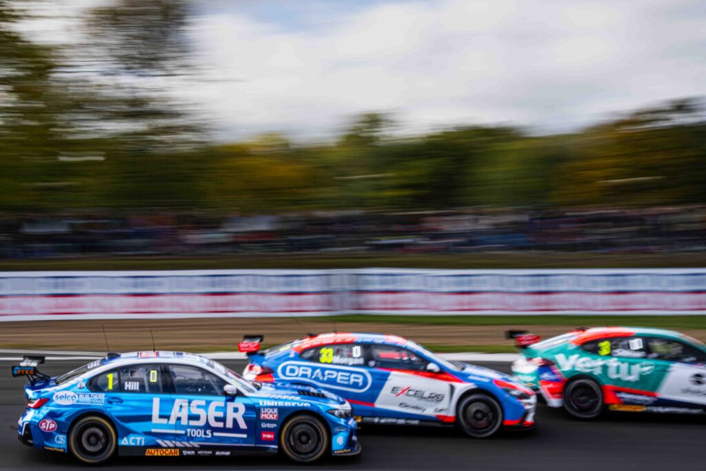 Jake Hill for Laser Tools Racing with MB. motorsport During Round 28 of the BTCC, British Touring Car Championship Brands Hatch Sept 2025