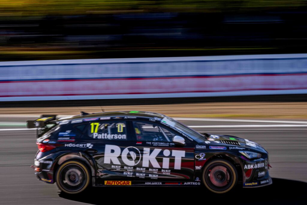 Dexter Patterson for the ROKiT Racing With Un-Limited Motorsport Round 28 of the BTCC, British Touring Car Championship Brands Hatch Sept 2025